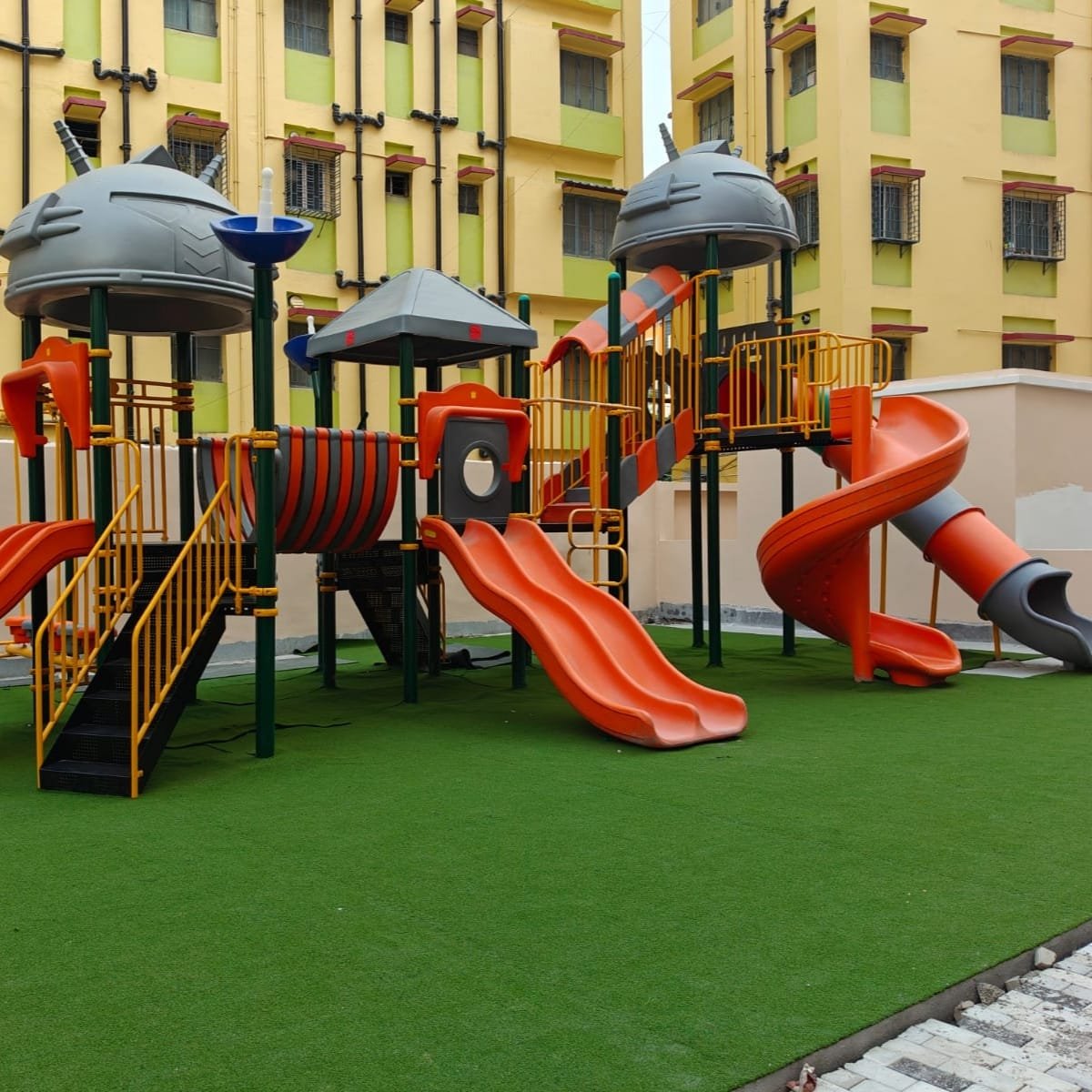 School playground multi play station in Kerala Kids multi play equipment for schools in Kerala Park multi play station for children Kerala