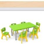 Rectangle Table (Metal Leg)