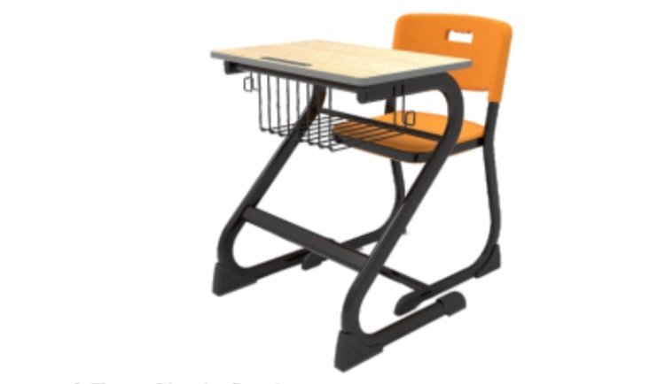 S Type Single Desk