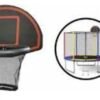 Trampoline Basketball Hoop